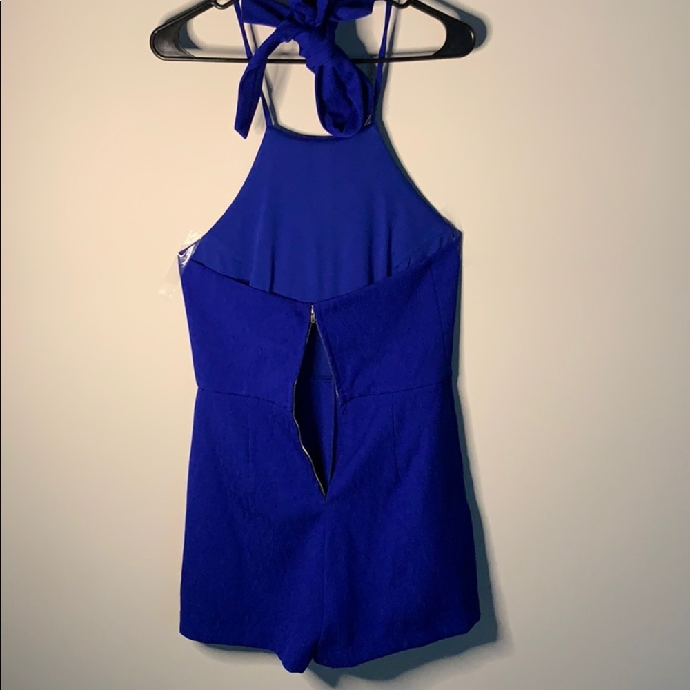 Blue romper